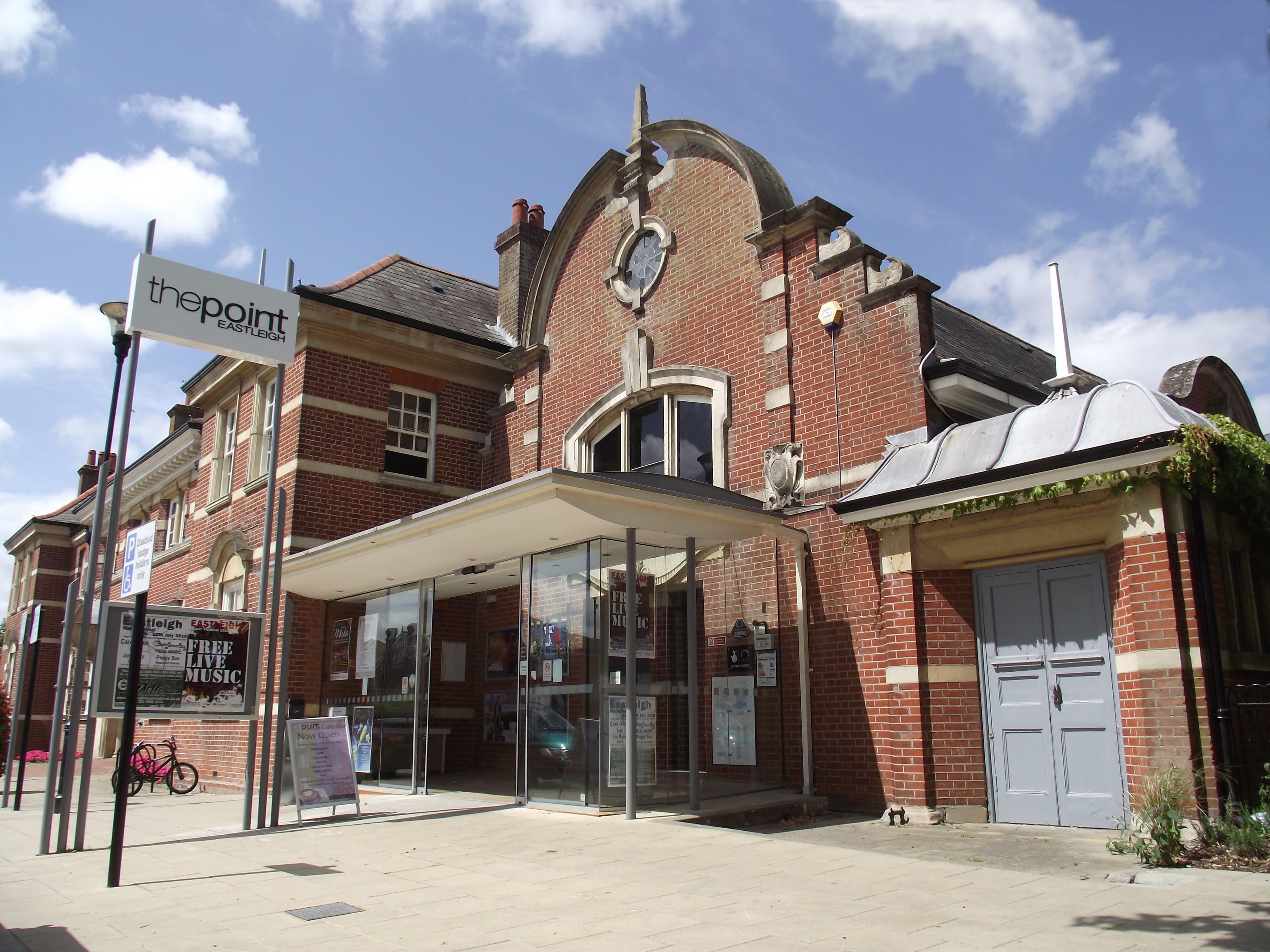 The Point arts venue, Eastleigh — converted Victorian town hall